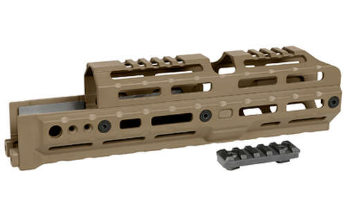 Grips Pads Stocks Midwest Industries Alpha MIDWEST AK ALPHA M-LOK HNGRD 10" FDE